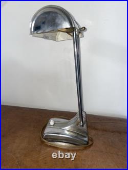 Lampe art-déco en métal articulable