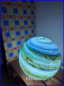Lampe art déco pâte de verre