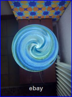 Lampe art déco pâte de verre