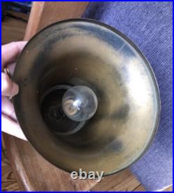 Lampe art deco signée A. Ducobu en dinanderie