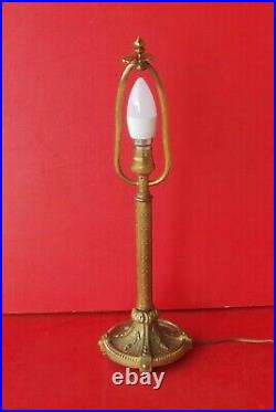 Lampe art deco verrerie des Andelys Verlys des hanots