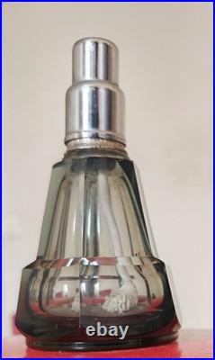 Lampe berger paris art deco cristal baccarat intact