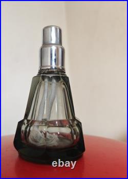 Lampe berger paris art deco cristal baccarat intact
