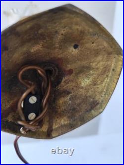 Lampe bronze Art nouveau Art déco Fleurs Et Bronze