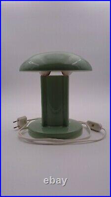 Lampe champignon Art deco moderniste Bahaus porcelaine vintage