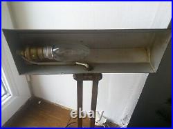 Lampe de Notaire Année 1950/60 Articulée en Laiton, fonctionne