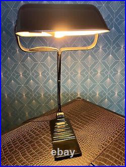 Lampe de Notaire Art Déco par ERPE Belgium, 1960s