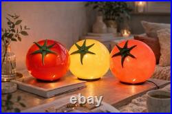 Lampe de Table Tomate Objet Design Original pour le Salon ou le Bureau Idée p