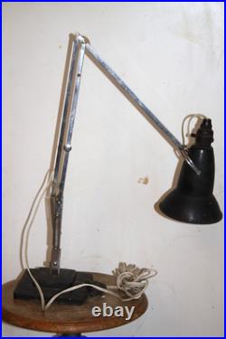 Lampe de bureau Anglepoise 1227 Articulée H 90 CM authentique vers 1938