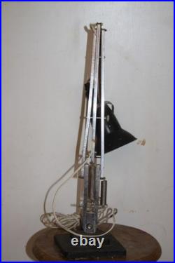 Lampe de bureau Anglepoise 1227 Articulée H 90 CM authentique vers 1938