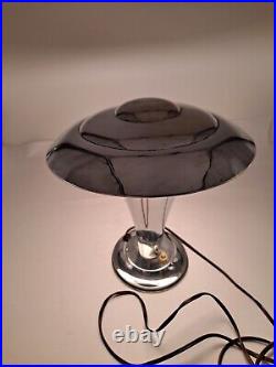 Lampe de bureau champignon art déco