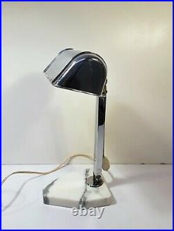 Lampe de bureau moderniste Lampe de notaire banquier desk lamp Design Art déco