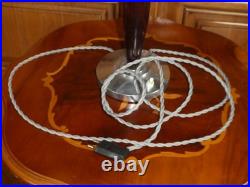 Lampe de bureau table Chromée Art Déco Vintage superbe fonctionne