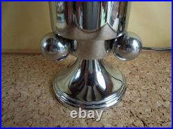 Lampe de table Chromée Art Déco Vintage