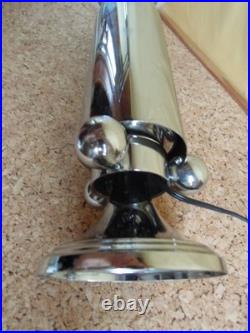 Lampe de table Chromée Art Déco Vintage