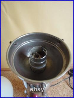 Lampe de table Chromée Art Déco Vintage