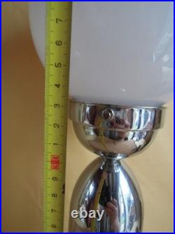 Lampe de table Chromée Art Déco Vintage