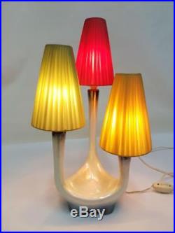 Lampe de table en céramique alfa années 60 modernariato