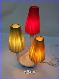 Lampe de table en céramique alfa années 60 modernariato