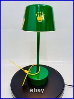 Lampe design N°10 Modèle unique 1/1 Rolex TIME IS MONEY Signé
