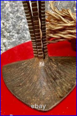 Lampe fer forgé Marcel Vasseur 1920 Art Déco. Période Daum Brandt, Kiss N°3