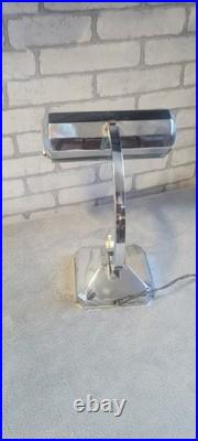 Lampe pirouette art deco banquiers 40s