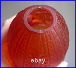 Lampe veilleuse tulipe Art Déco aux hortensias HETTIER-VINCENT & MULLER