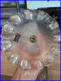 Lampes de bureau en verre de Murano Art Déco Barovier & Toso 1940