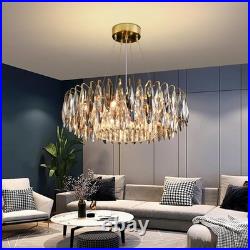 Lustre En Cristal Ampoules E14 Intensité Réglable Luminaire De Salon Cristal K9 Lustre En Cristal Ampoules E14 Intensité Réglable Luminaire De Salon Cristal K9