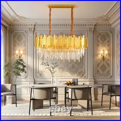 Lustre En Cristal Intensité Réglable Hauteur Réglable La Chambre Luxueux 80cm