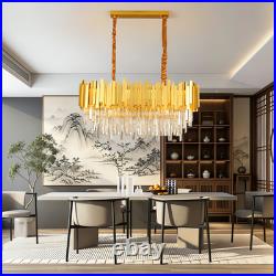 Lustre En Cristal Intensité Réglable Hauteur Réglable La Chambre Luxueux 80cm