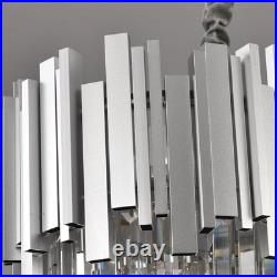 Lustre Moderne En Cristal Luminaire, lampe Suspendue Ovale En Cristal Pour Salon