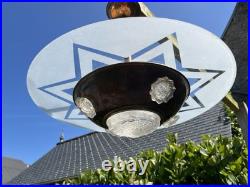 Lustre Plafonnier Ezan Adnet Lampe Art Deco Moderniste 1930 Chandelier Lamp