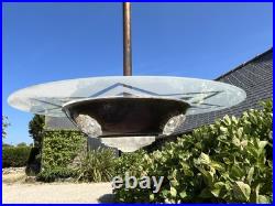 Lustre Plafonnier Ezan Adnet Lampe Art Deco Moderniste 1930 Chandelier Lamp