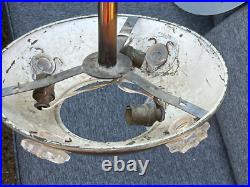 Lustre Plafonnier Ezan Adnet Lampe Art Deco Moderniste 1930 Chandelier Lamp