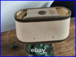 MAX LE VERRIER LAMPE ART DECO SANCHO PANZA Fonte d'art 1930 Signé JANLE