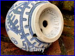 MOUGIN NANCY Condé pied de lampe céramique faïence Art Nouveau Art Déco XIXE XXE