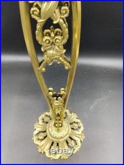 MULLER FRERES? ART DECO Lampe double BRONZE 1925/30