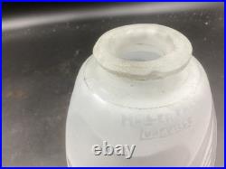 MULLER FRERES Lampe ART DÉCO Fer forgé et TULIPES 1920