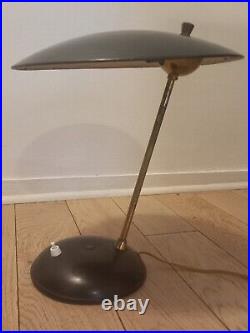 Magnifique Lampe Bureau GUARICHE STILNOVO Moderniste 1950 ARTELUCE