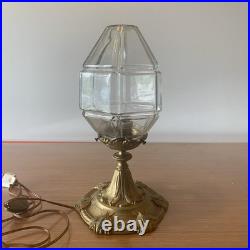 Magnifique Lampe Obus Art Deco