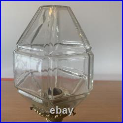 Magnifique Lampe Obus Art Deco