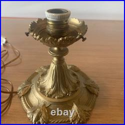 Magnifique Lampe Obus Art Deco