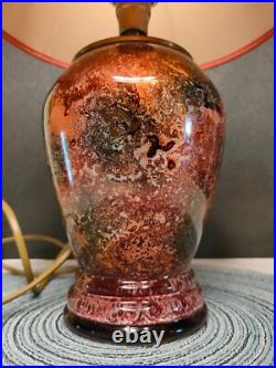 Magnifique lampe à poser Laque Line France, pièce unique réalisée à la main