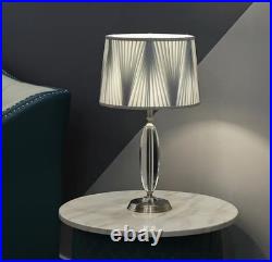 Modern Table Lamp Bedside Night Light Luxury Home Bedroom Decor LED