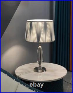 Modern Table Lamp Bedside Night Light Luxury Home Bedroom Decor LED