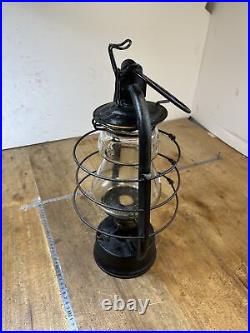 N° 45 ancienne lampe à pétrole lampe tempête Allemande Mammut