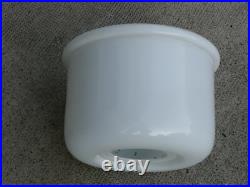 Opaline de lampe/ Lustre design moderniste art déco Lamp light opalin globe