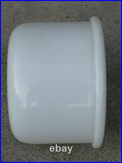 Opaline de lampe/ Lustre design moderniste art déco Lamp light opalin globe