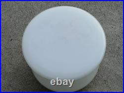 Opaline de lampe/ Lustre design moderniste art déco Lamp light opalin globe